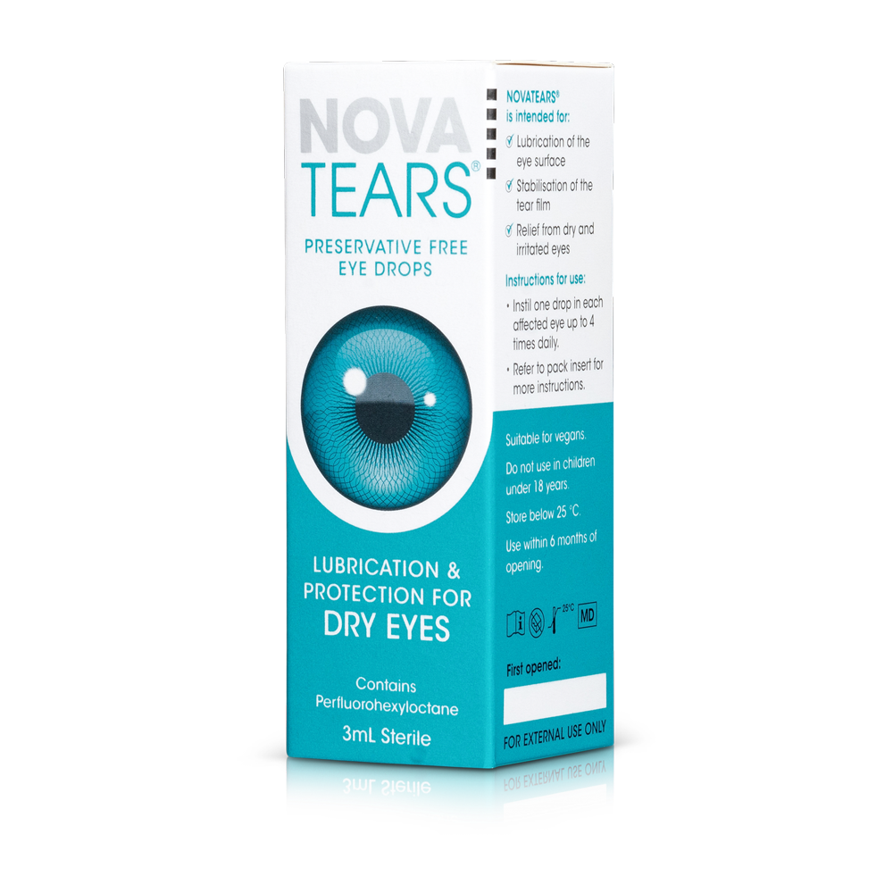 NovaTears Lubricating Eye Drops 3mL