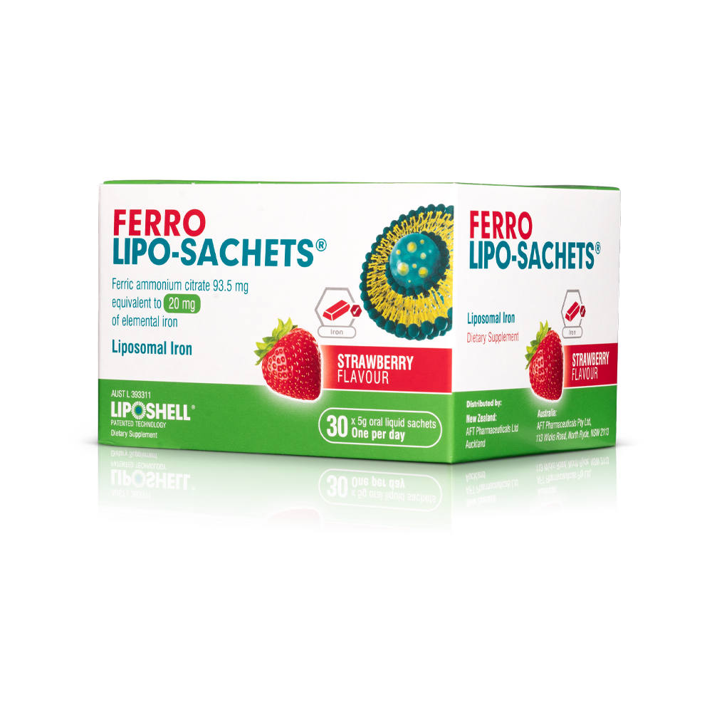 Ferro Lipo-Sachets Strawberry 20mg