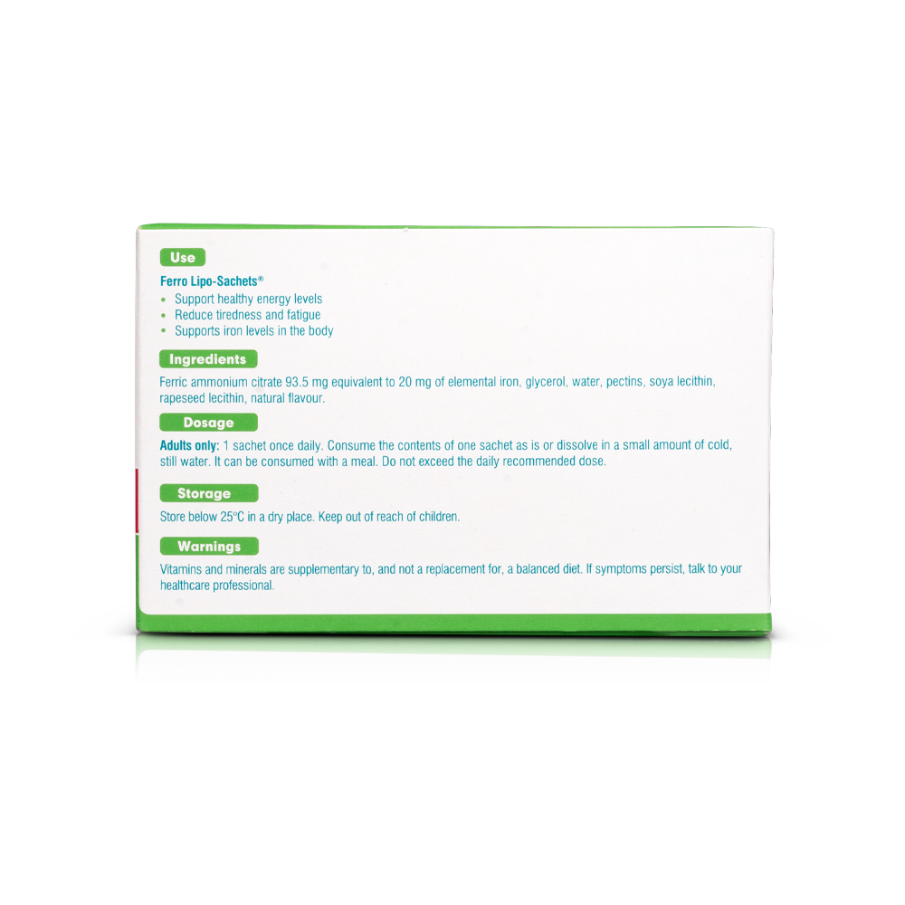 Ferro Lipo-Sachets Strawberry 20mg