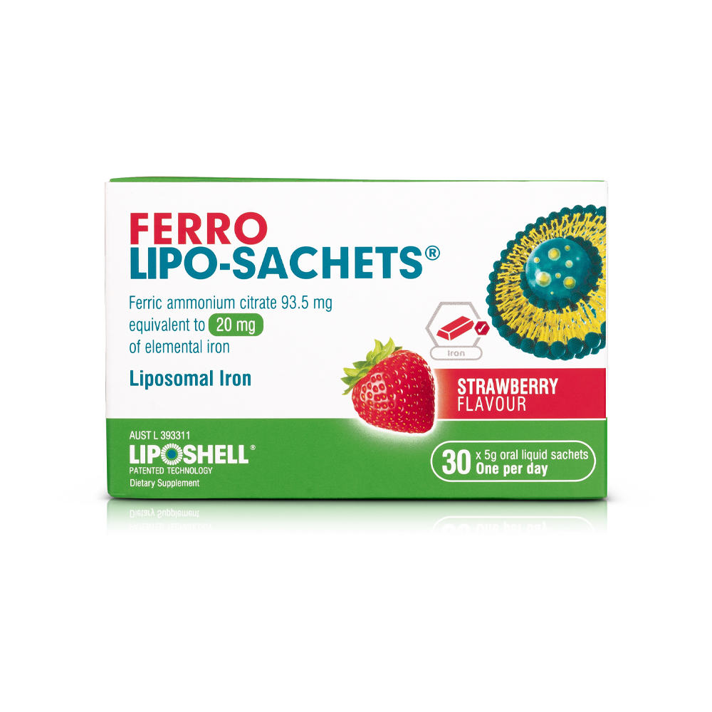Ferro Lipo-Sachets Strawberry 20mg