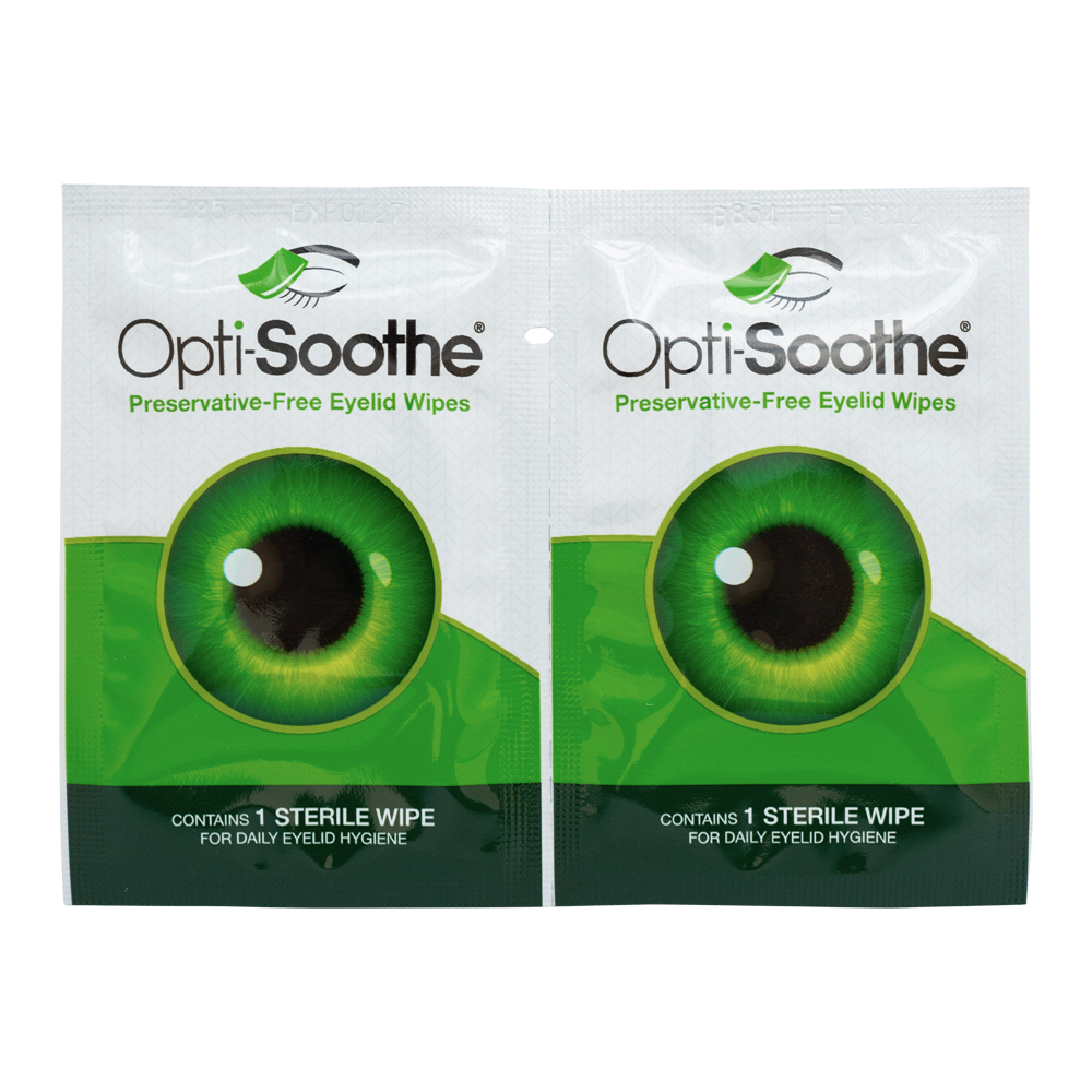 Opti-Soothe Preservative-Free Eyelid Wipes